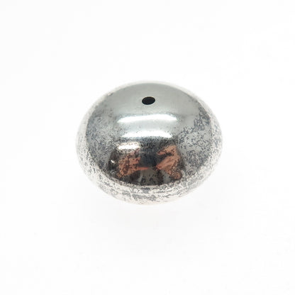 Old Pawn 925 Sterling Silver Vintage Southwestern Navajo Pearl Bead for Necklace