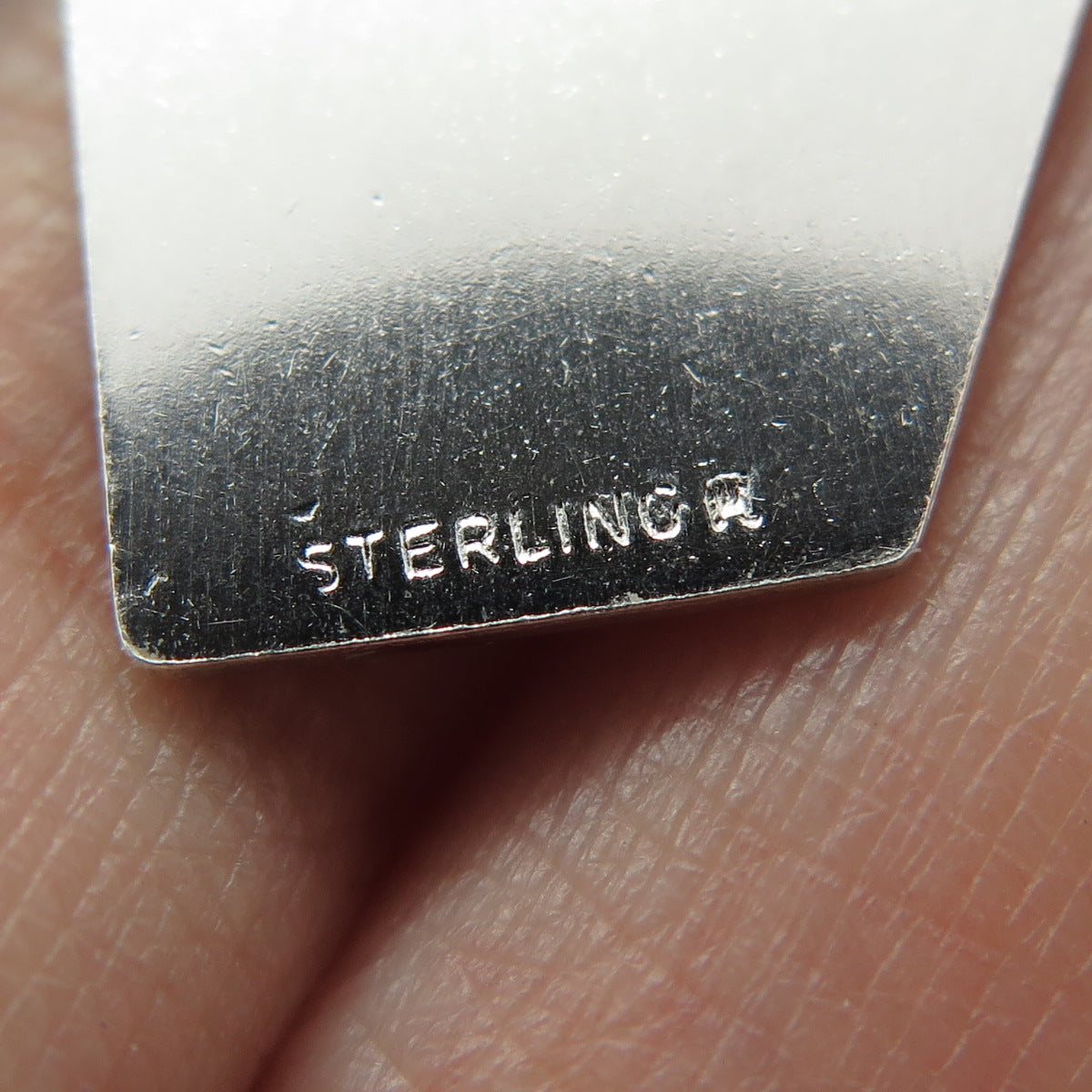 925 Sterling Silver Vintage Royal Flush Spades Poker Minimalist Charm Pendant