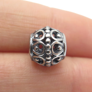 PANDORA 925 Sterling Silver A Clouds Silver Lining Cage Bead Charm