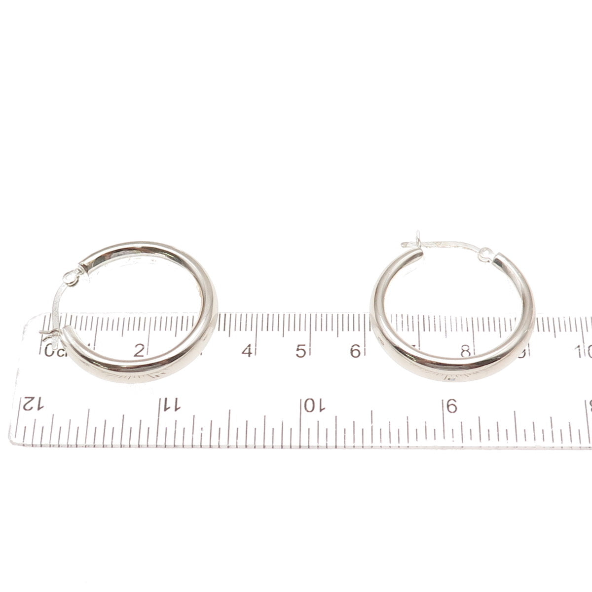 925 Sterling Silver Hoop Earrings