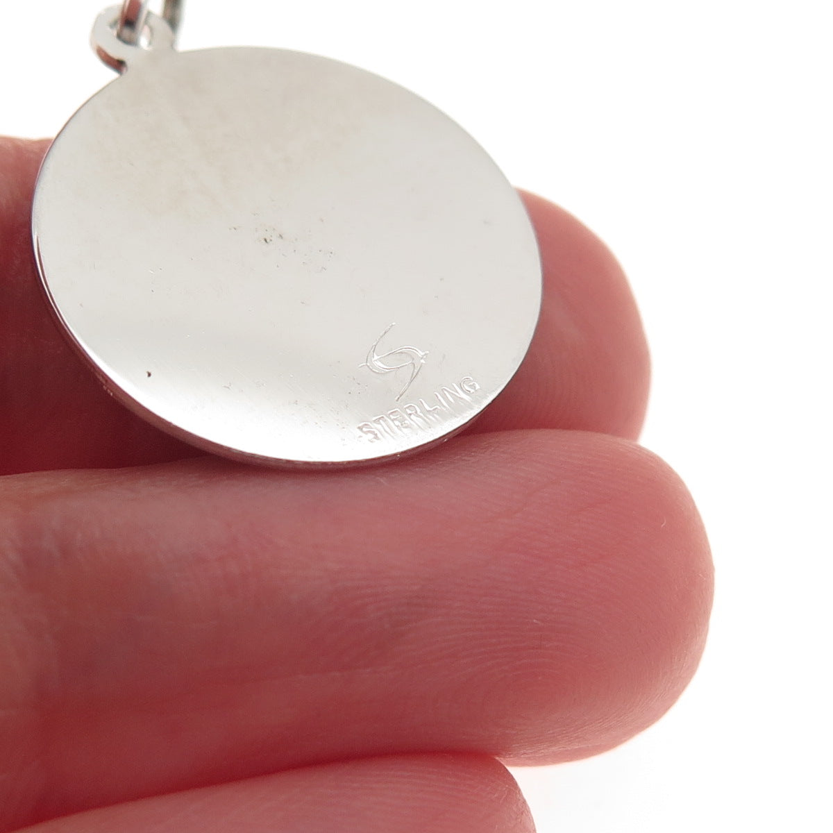 Spencer Co. 925 Sterling Silver Vintage To My Bridesmaid Charm Pendant