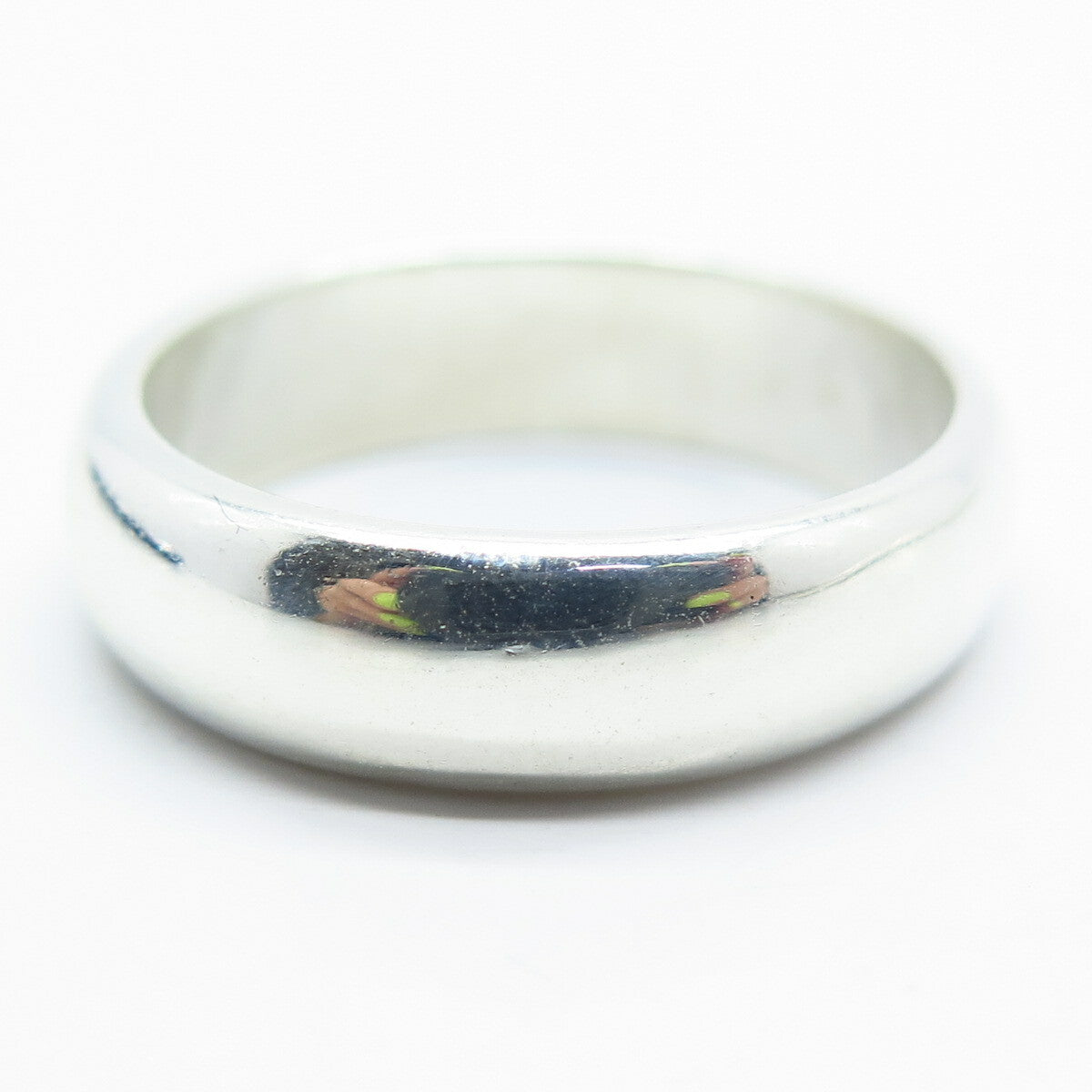 925 Sterling Silver Classic Band Ring Size 10.75