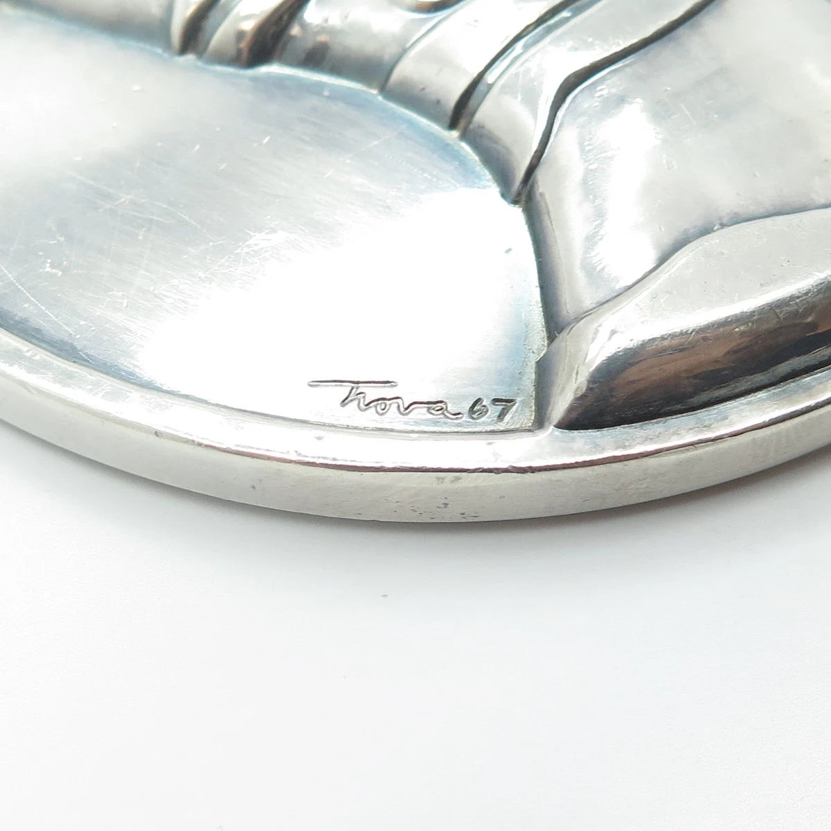 999 Fine Silver Vintage 1967 Ernest Tino Trova "2:30 Man I Have A Plan" Medal