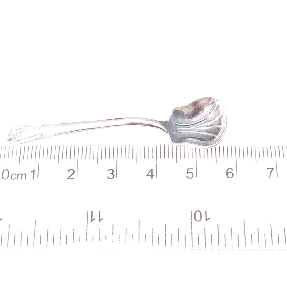Sinclair Mfg. Co. 925 Sterling Silver Antique Art Deco Salt & Spices Spoon