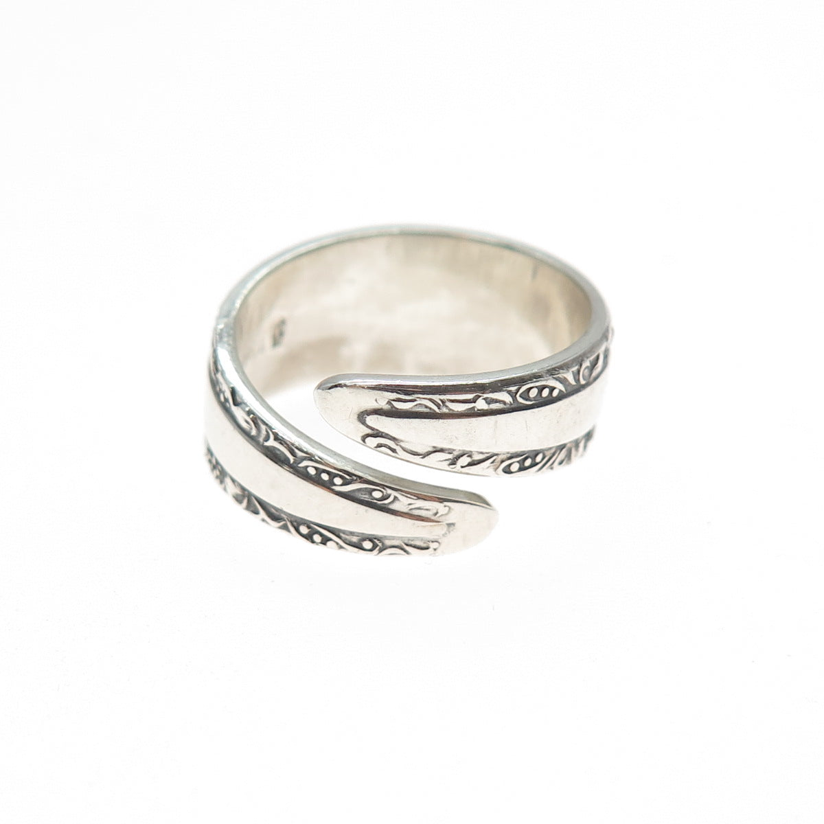 TOWLE 925 Sterling Vintage Sleeping Beauty Turquoise Adjustable Ring Size 4.5