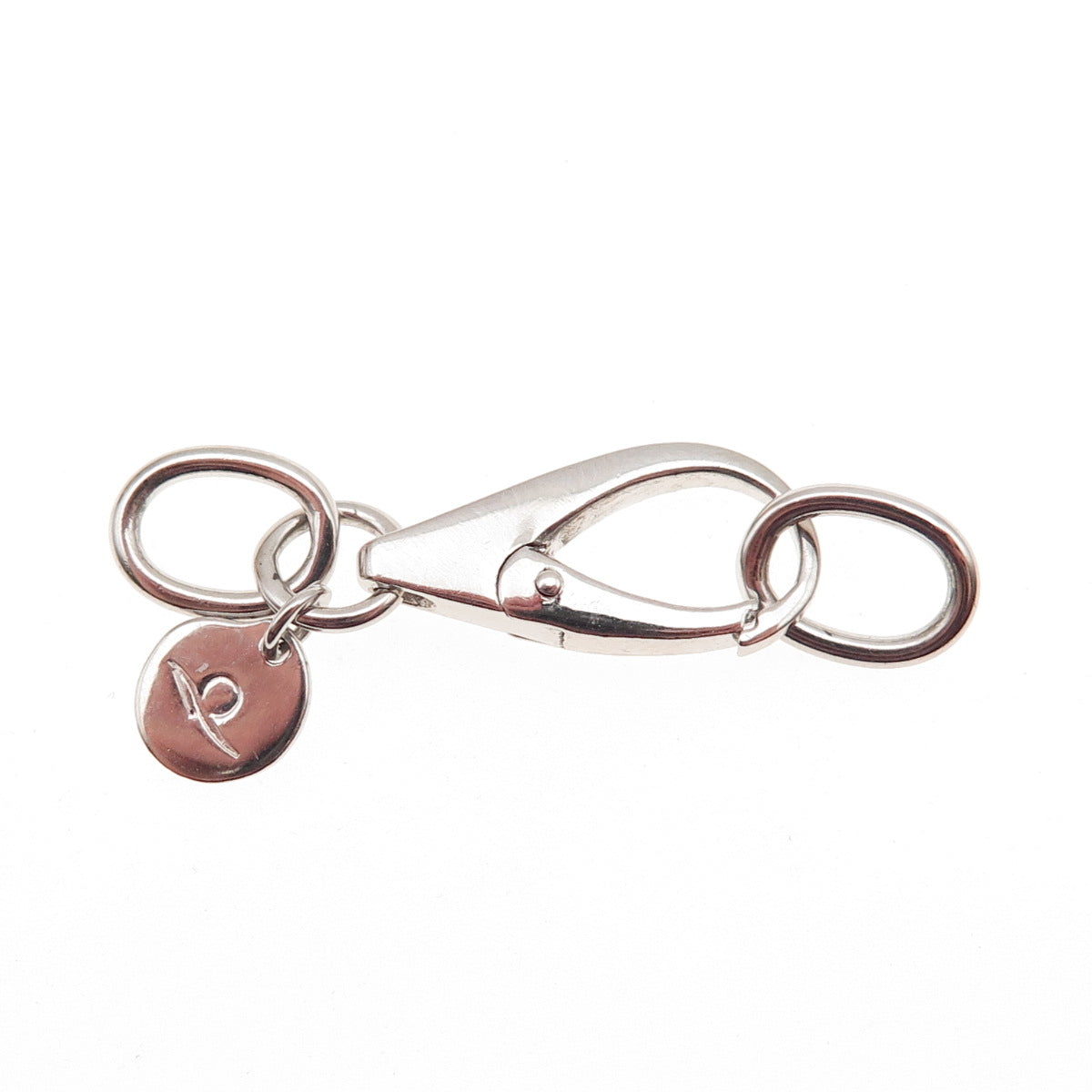NISHI 925 Sterling Silver Bracelet / Necklace Lobster Lock Clasp