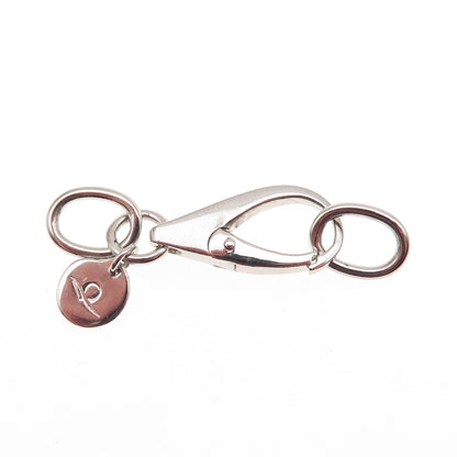 NISHI 925 Sterling Silver Bracelet / Necklace Lobster Lock Clasp