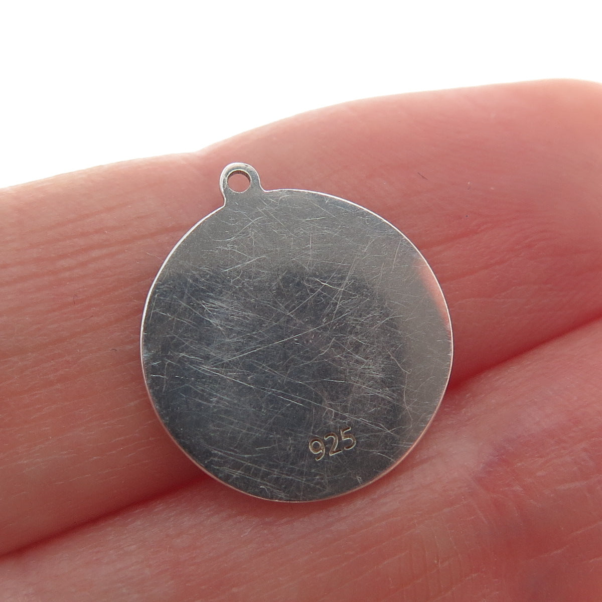 925 Sterling Silver Enamel Dog & Cat Friendship Minimalist Charm Pendant