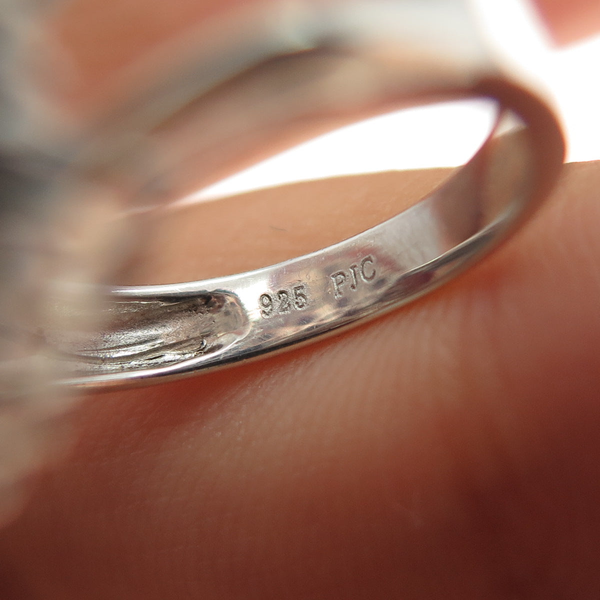 925 Sterling Silver Vintage Real Opal Ruby & White Topaz Ring Size 5