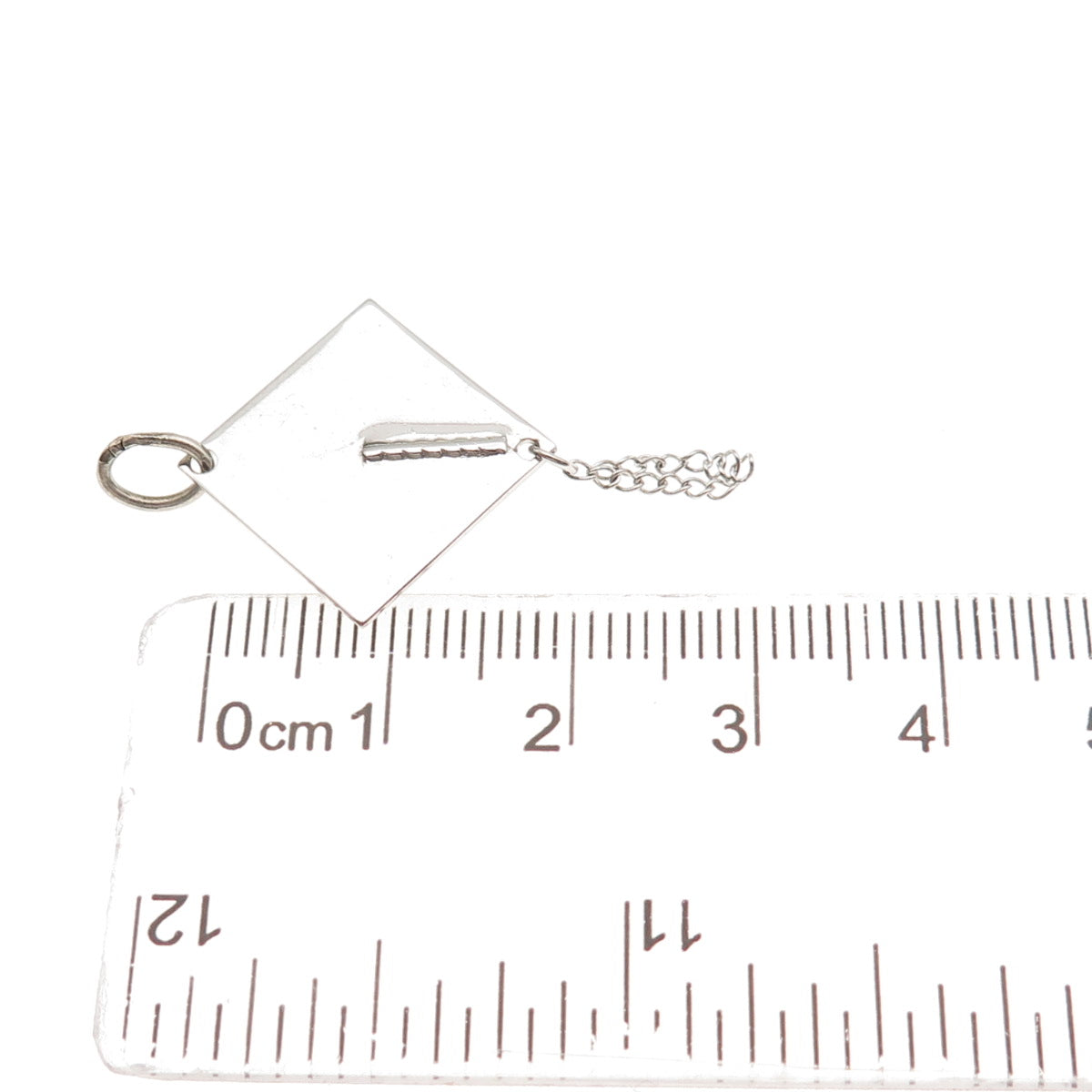 Spencer Co. 925 Sterling Silver Vintage Graduation Hat Mini Charm Pendant