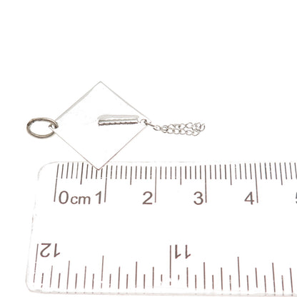 Spencer Co. 925 Sterling Silver Vintage Graduation Hat Mini Charm Pendant