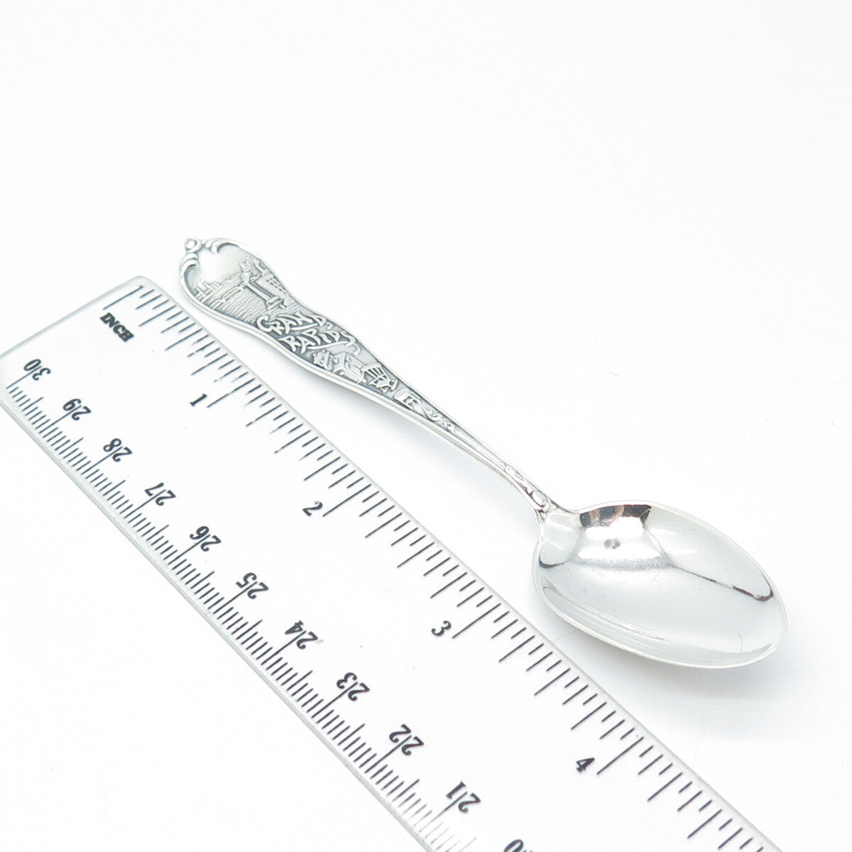 DOMINICK & HAFF 925 Sterling Silver Antique Art Deco Grand Rapids Spoon
