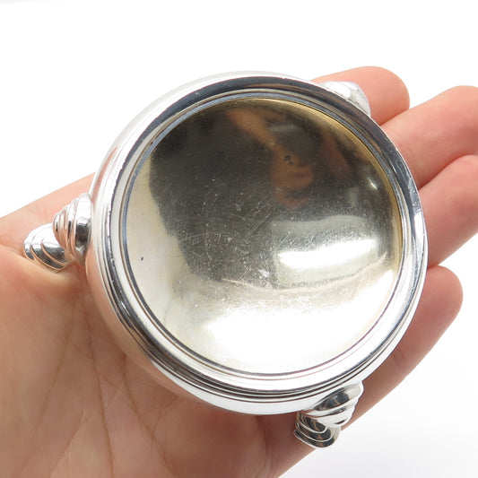 TIFFANY & CO. Dorothy Mills Sterling Silver Antique Art Deco Salt Cellar #19002