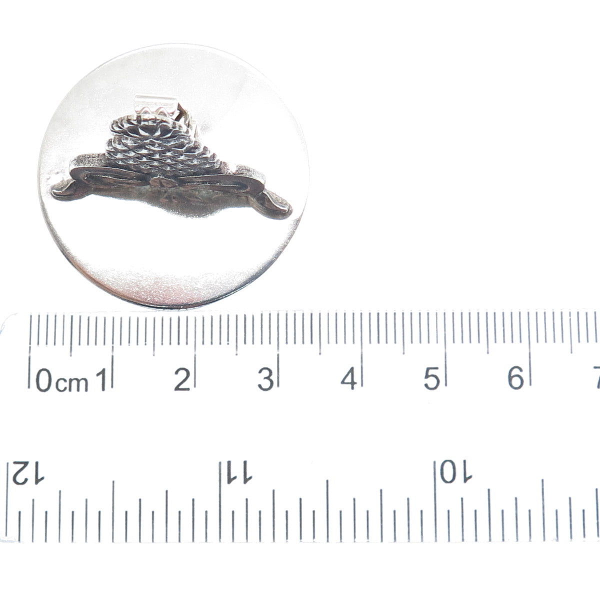 TIFFANY & CO. 925 Sterling Silver Antique Art Deco Pineapple Place Card Holder