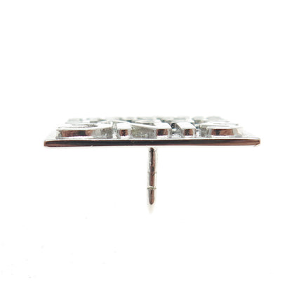 SED Jewelry 925 Sterling Silver Vintage "Sign Serve Celebrate NYC" Lapel Pin