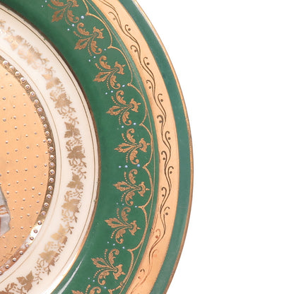 ROYAL VIENNA Antique Louise of Mecklenburg-Strelitz Hand-Painted Porcelain Plate