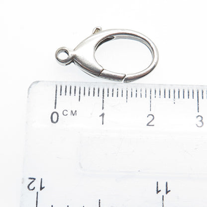 925 Sterling Silver Vintage Bracelet & Necklace Lobster Claw Lock Clasp