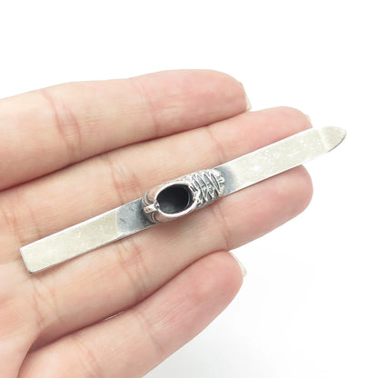 925 Sterling Silver Vintage BEAU Ski & Boot Pin Brooch