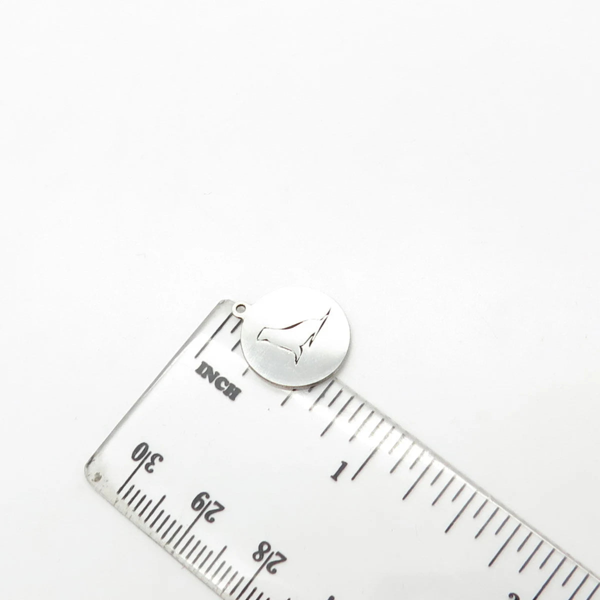 925 Sterling Silver USA Two In Town Sea Calf Charm Pendant