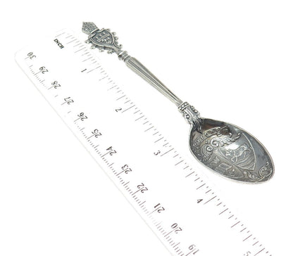 S. BLANCKENSEE & SON Sterling Silver Antique 1900 Birmingham Oxford Coffee Spoon