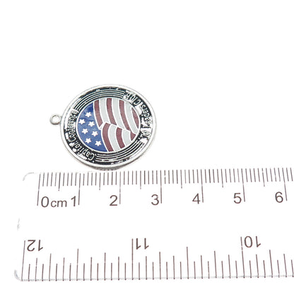 925 Sterling Silver Vintage Enamel Capitol Conference 1970 Leaders Club Pendant