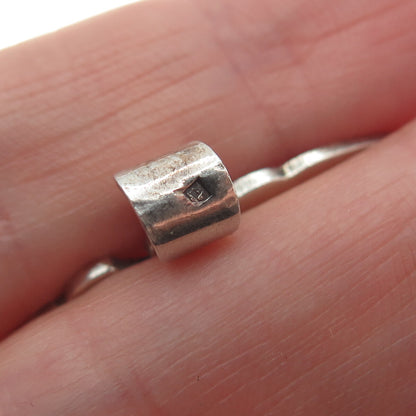 800 Silver Vintage Nefertiti Egyptian Pharaoh Charm Pendant