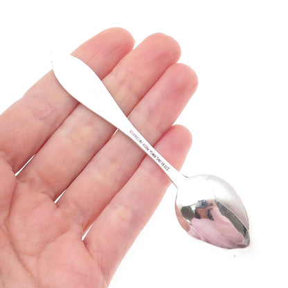 Breadner & Co Sterling Silver Antique Art Deco Skylon Niagara Falls Coffee Spoon