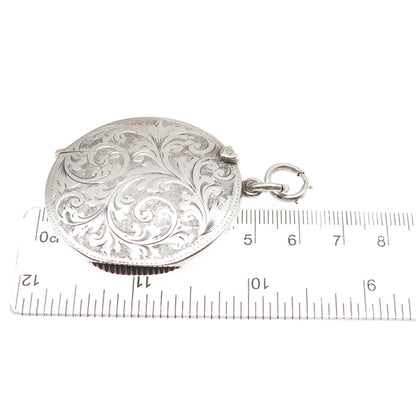 Arthur & John Zimmerman 925 Sterling Antique 1910 Birmingham Vesta Match Case
