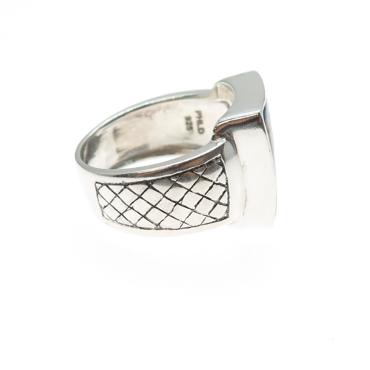 PHLD PlayHardLookDope 925 Sterling Silver Real K2 Jasper Ring Size 11.75