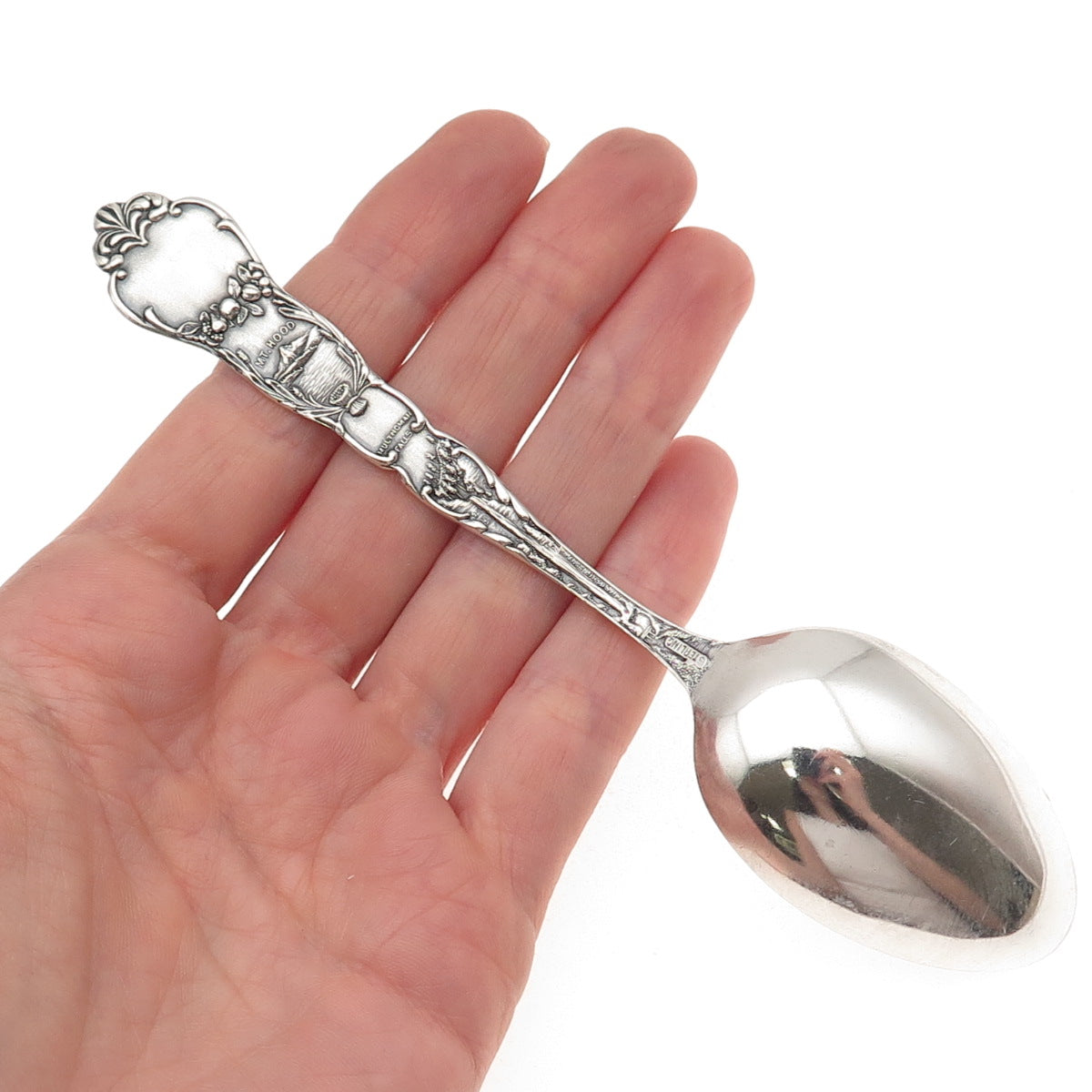 925 Sterling Silver Antique Art Deco The Harbor Oregon Coffee Spoon