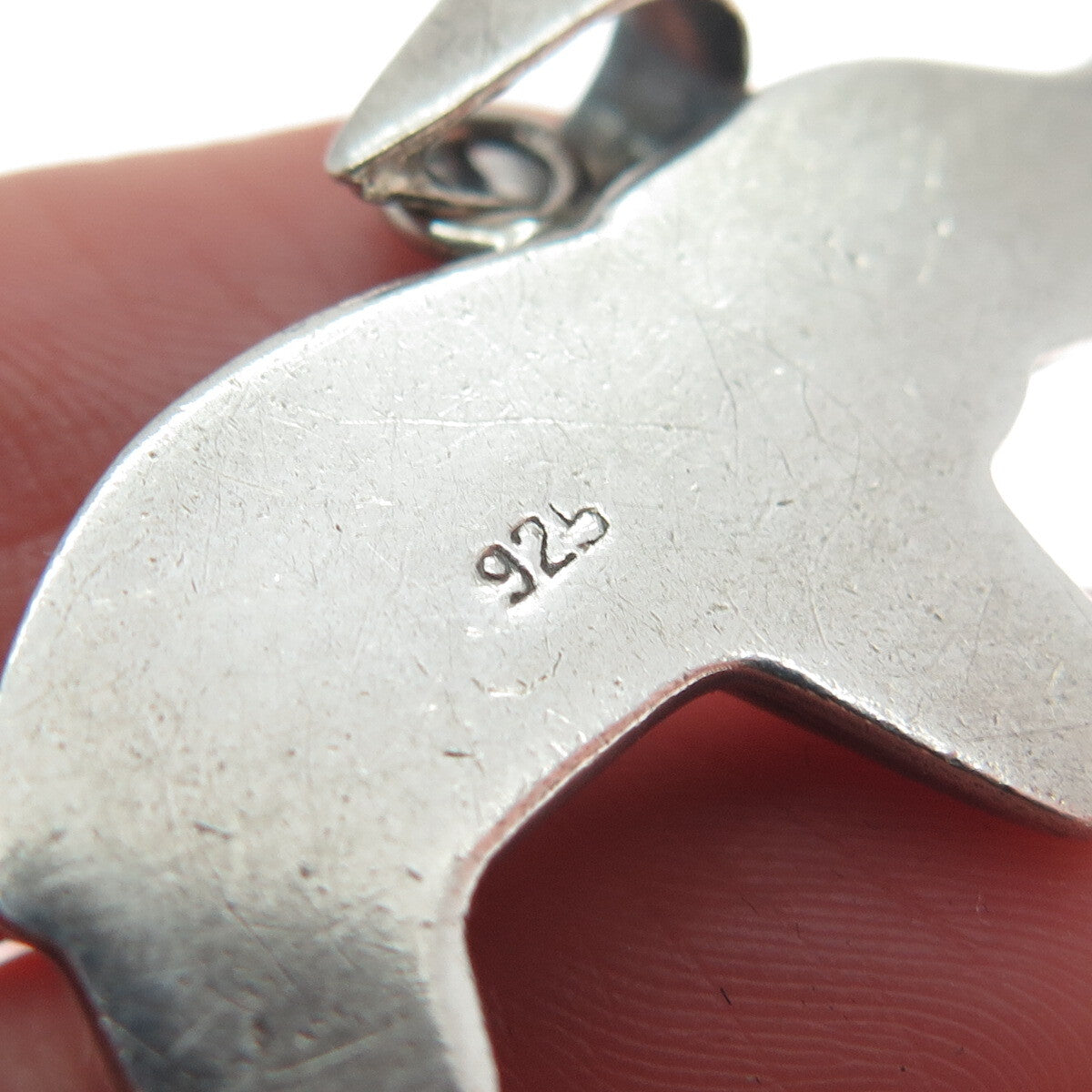 925 Sterling Silver Vintage Elephant for Good Luck Pendant