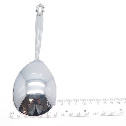 GEORG JENSEN 925 Sterling Silver Antique 1915 Denmark Vegetable Spoon