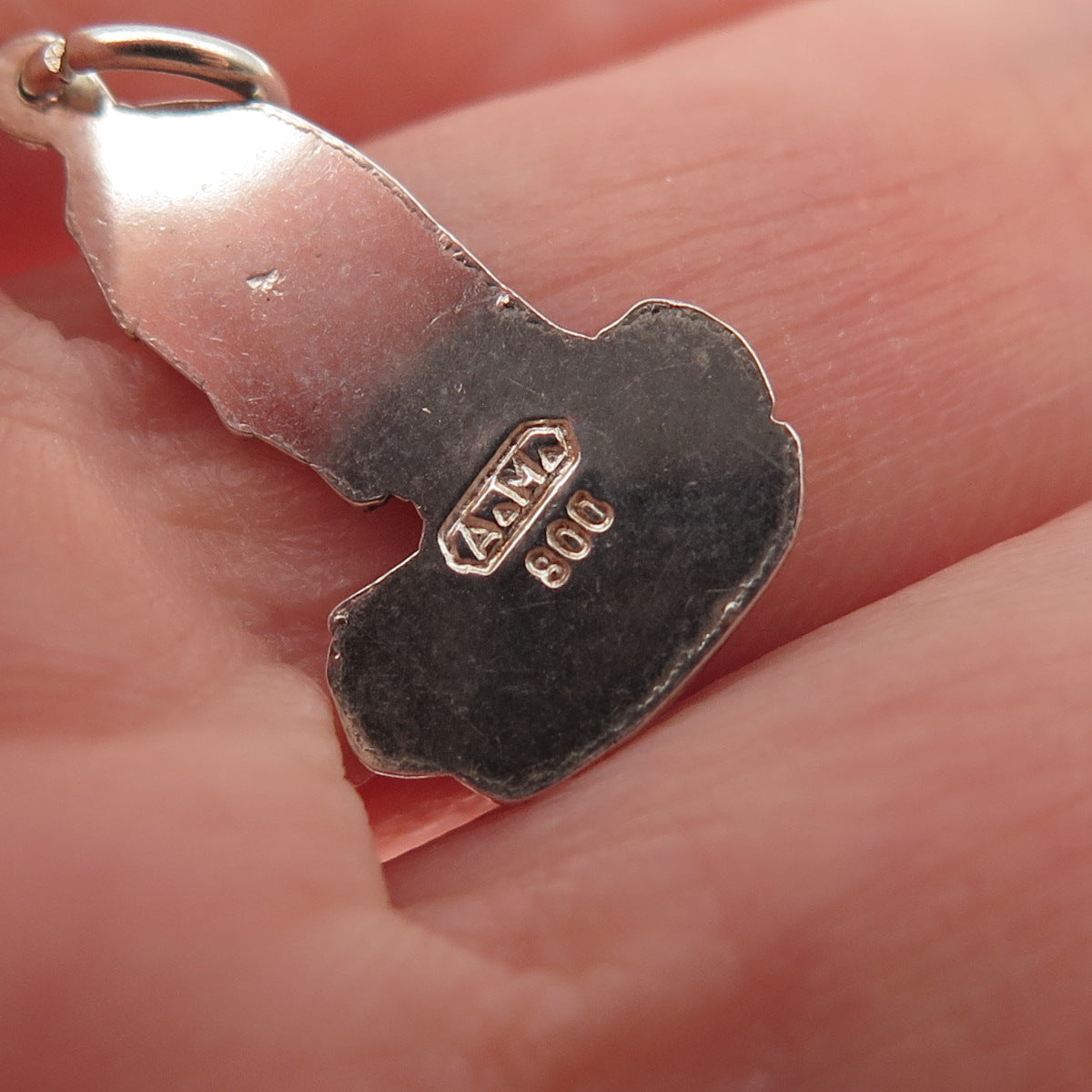 900 Silver Vintage Giant Ferris Wheel Vienna Mini Charm Pendant