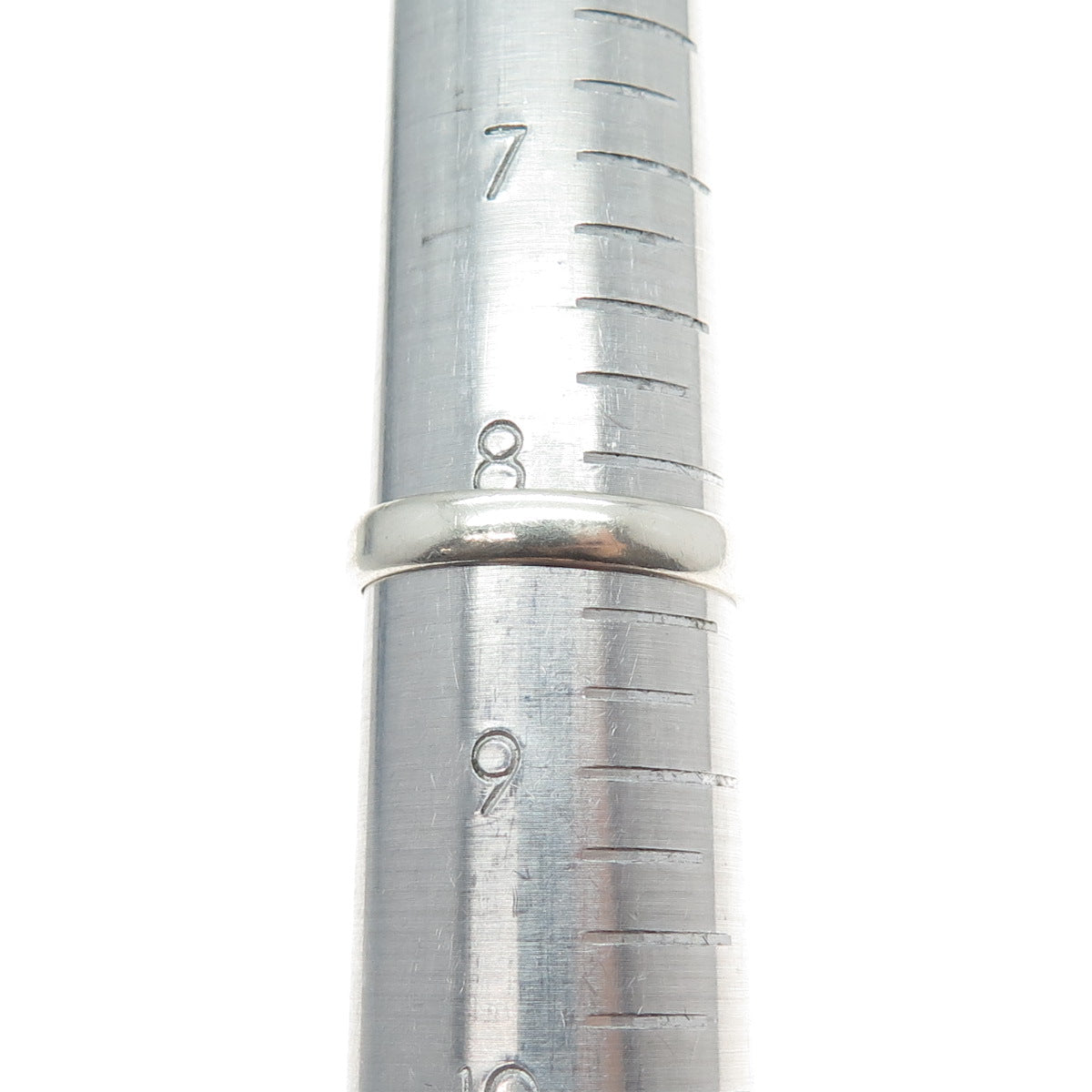 925 Sterling Silver Vintage Real Oval-Cut Mystic Quartz Modernist Ring Size 8.25