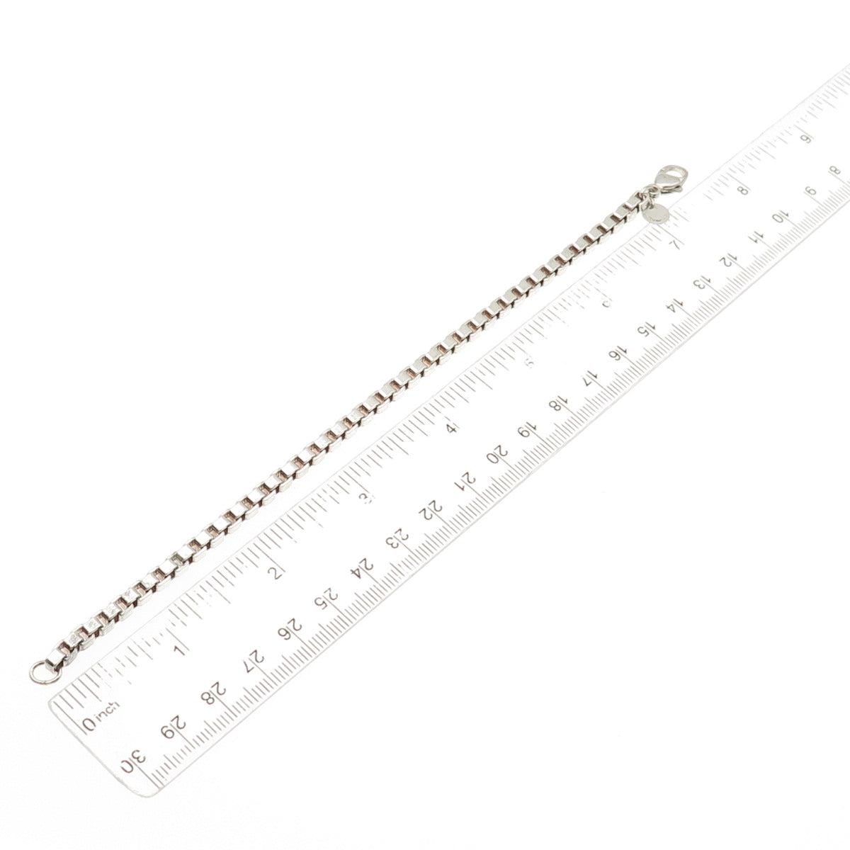 Tiffany & Co. 925 Sterling Silver Vintage Venetian Link Bracelet 7.25