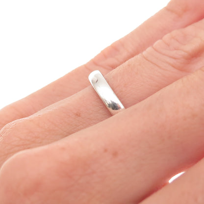 James Avery 925 Sterling Vintage Engraved Classic Wedding Band Ring Size 5.25