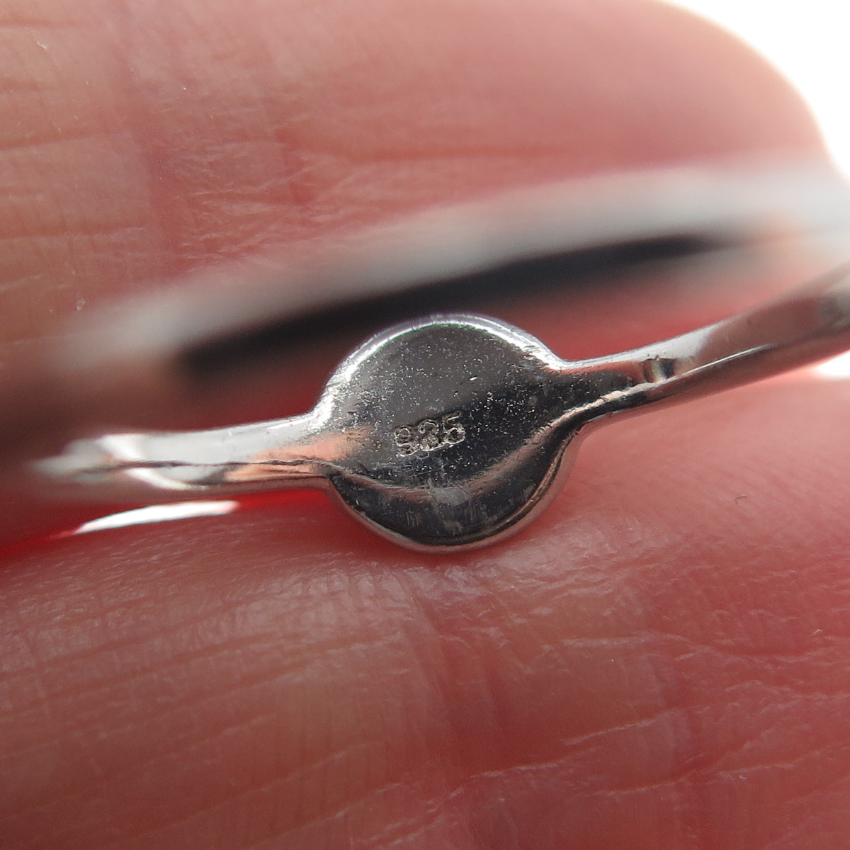 925 Sterling Silver Cone / Arrowhead Ring Size 6.5