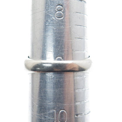 MICHELLE ALBALA 925 Sterling Silver Vintage Real Black Onyx & MOP Ring Size 9.25