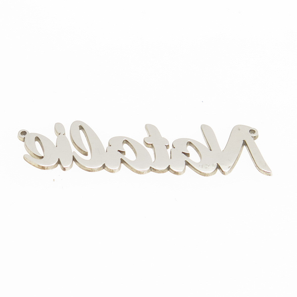 925 Sterling Silver "Natalie" Personalized Centerpiece Pendant
