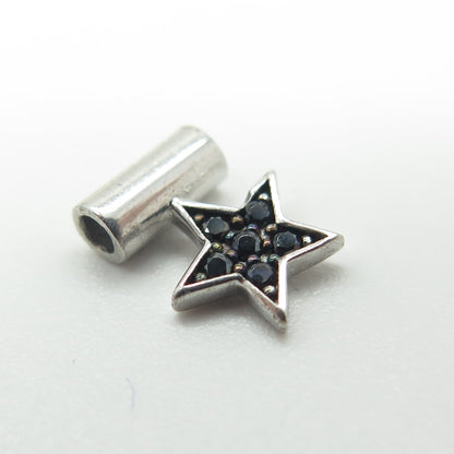 NOMINATION Italy 925 Sterling Silver Black Spinel Star SeiMia Pendant