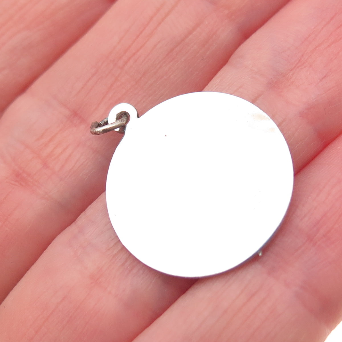 JAY POSON 925 Sterling Silver Vintage Judaica Charm Pendant