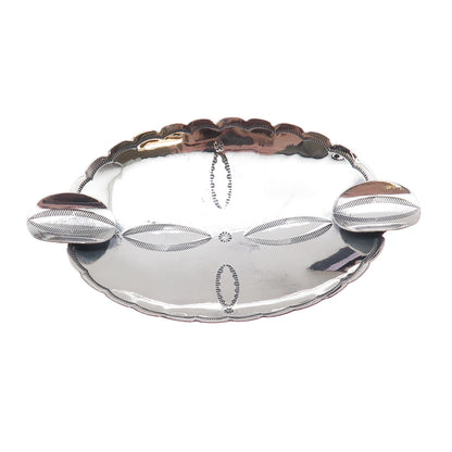 Old Pawn 925 Sterling Silver Vintage Southwestern Tribal Small Plate