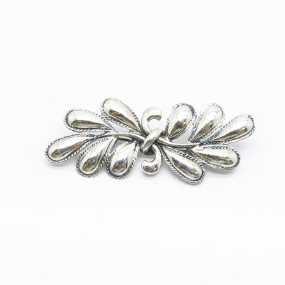 925 Sterling Silver Vintage Danecraft Modernist Pin Brooch