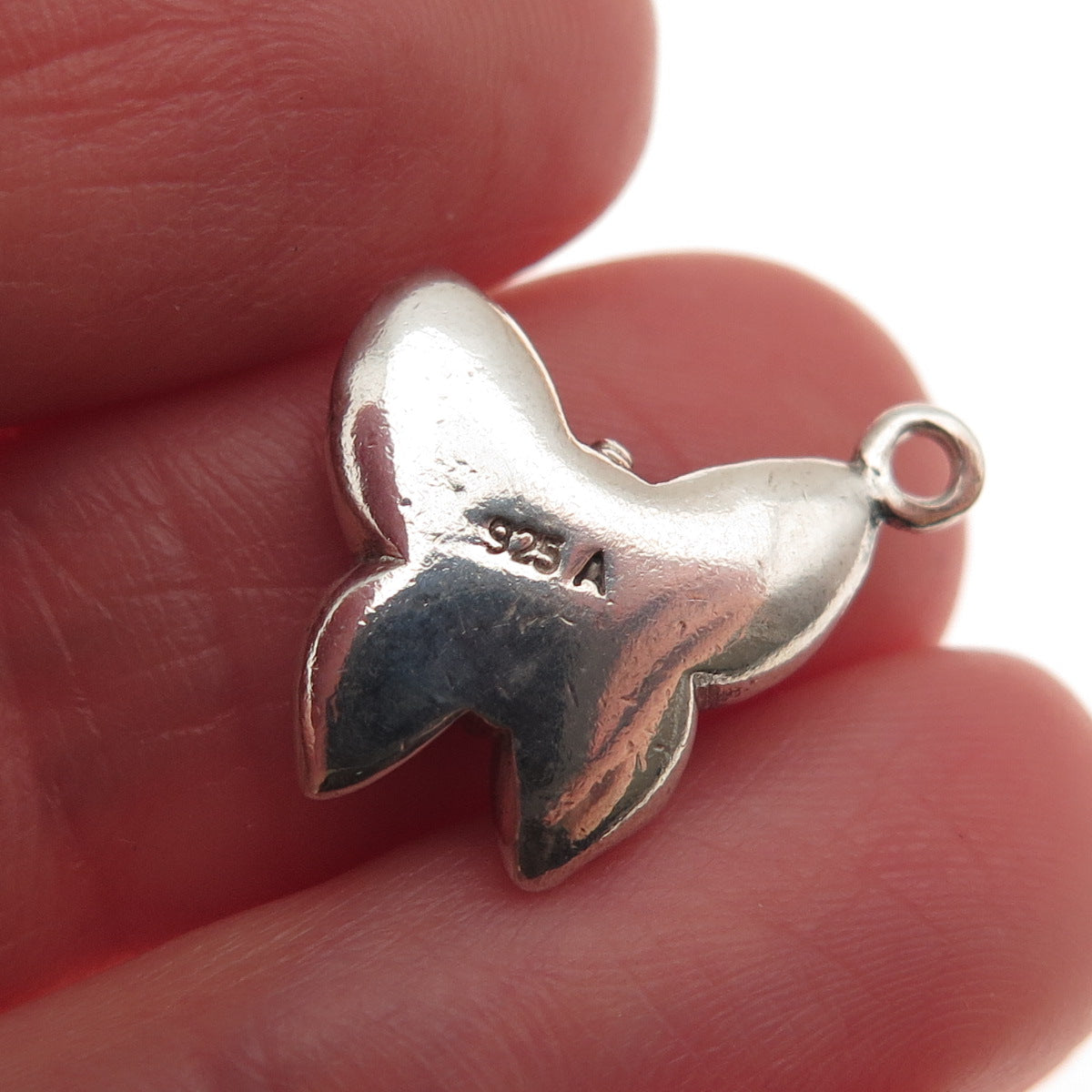 925 Sterling Silver Vintage Butterfly Mini Charm Pendant