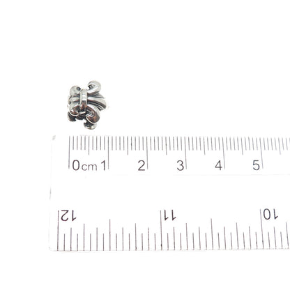 CHAMILIA 925 Sterling Silver Fleur de Lis Slide Bead Charm