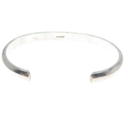 Old Pawn 925 Sterling Silver Vintage Southwestern Adjustable Cuff Bracelet 6.25"