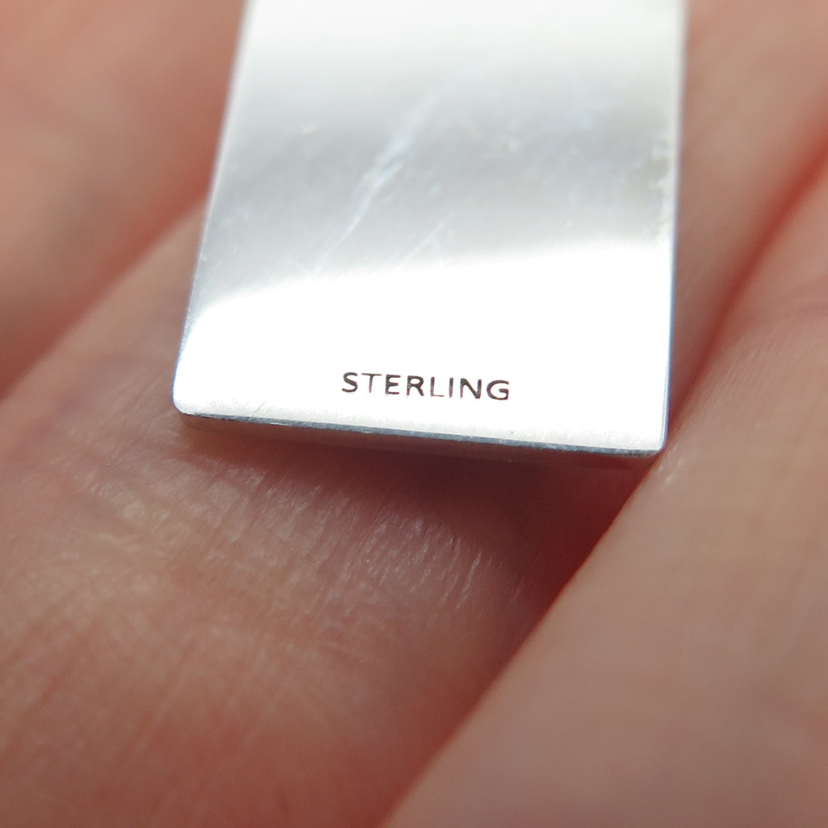 925 Sterling Silver Red Enamel Yourself Is Sexy Minimalist Charm Pendant