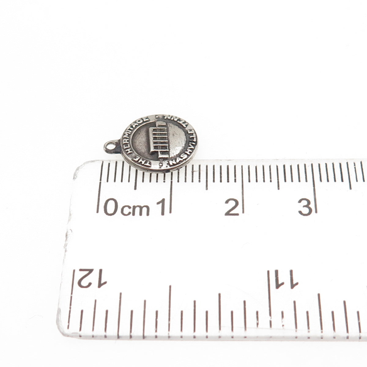 BATES & KLINKE 925 Sterling Silver Antique Art Deco The Hermitage Mini Pendant