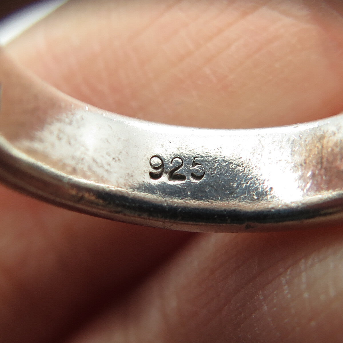 LOIS HILL 925 Sterling Silver Vintage Wedding Band Ring Size 6