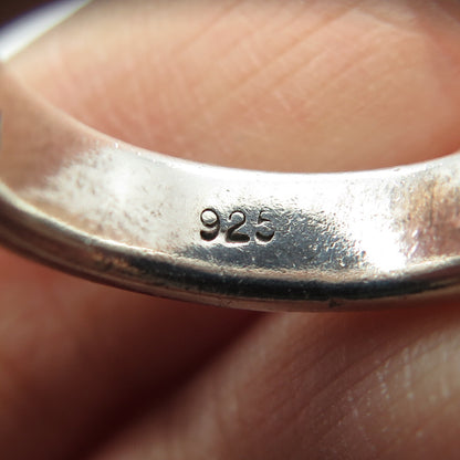 LOIS HILL 925 Sterling Silver Vintage Wedding Band Ring Size 6